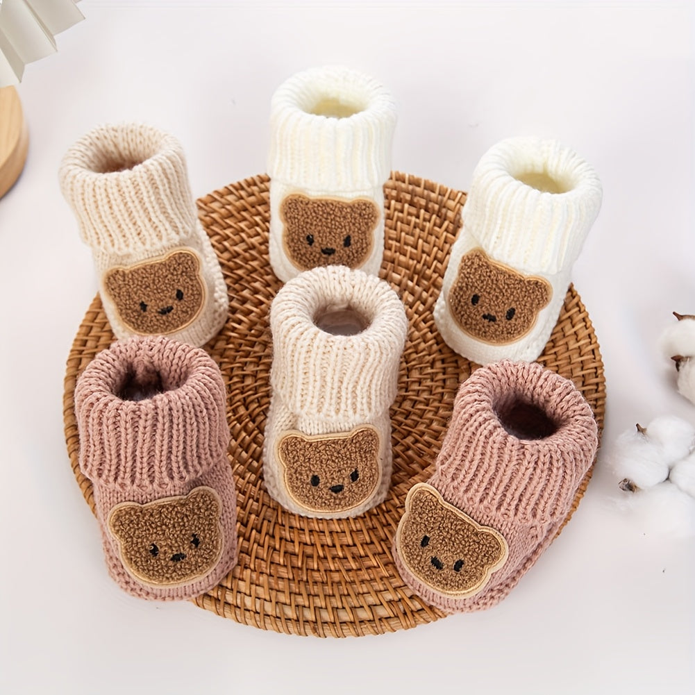Ultra-Zachte Gebreide Babybooties